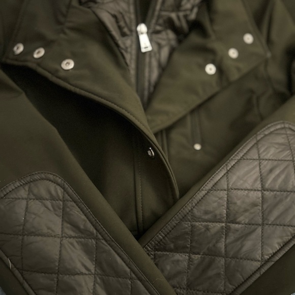 Lauren Ralph Lauren soft shell Sz. S coat with layers hooded appearance - Picture 4 of 14